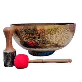 Authentic hand made 17 inches singing bowl for standing Ok-04 Authentic hand made 17 inches singing bowl for standing Ok-04