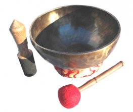 Full Moon hand hammer singing bowl bowl set 10" SB-921 Full Moon hand hammer singing bowl bowl set 10" SB-921