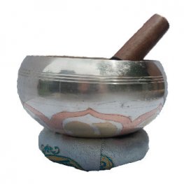 6" SILVER SINGING BOWL SB-018 6" SILVER SINGING BOWL SB-018