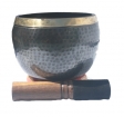 Deep Black Tibetan singing bowl set 4" SBT2021 Deep Black Tibetan singing bowl set 4" SBT2021