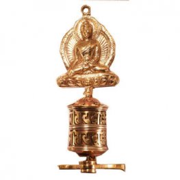 Buddha Metal prayer Wheel-wall mount prayer wheel Buddha Metal prayer Wheel-wall mount prayer wheel