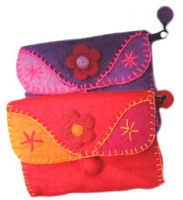 Fun Felt wallet BB-011 Fun Felt wallet BB-011