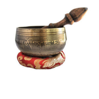 fine Tibetan Singing bowl set 4" SB-030