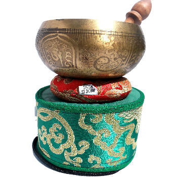 5" bowl w-silk pouch SB-705