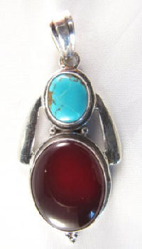 Double Stones Pendent PP-016A