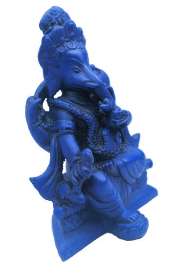 Blue Ganesha statue RG-050L