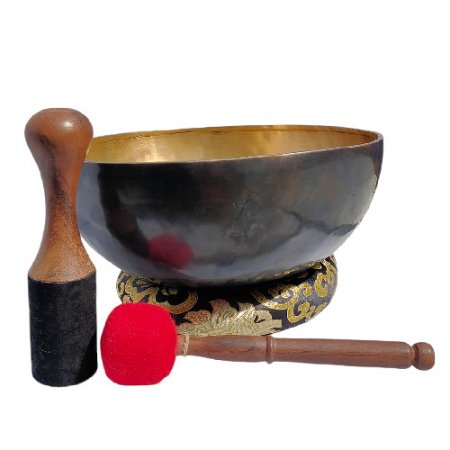 Meditating Buddha Singing bowl 12 inches OK-01