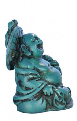 RN-133E Turquoise Laughing Buddha RN-133E Turquoise Laughing Buddha