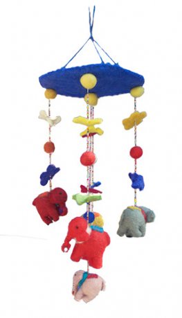 Elephant Mobile for baby room FH-016 Elephant Mobile for baby room FH-016