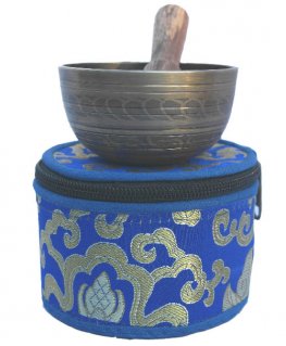 Meditation singing bowl w/silk pouch 3" SB-815 Meditation singing bowl w/silk pouch 3" SB-815