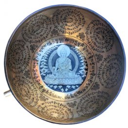 Fine Buddha Carving singing bowl SBT-2050 Fine Buddha Carving singing bowl SBT-2050