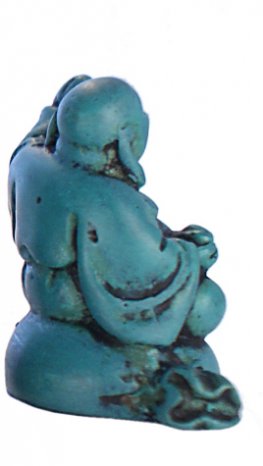 Turquoise small Blessing Laughing Buddha RN-133B Turquoise small Blessing Laughing Buddha RN-133B