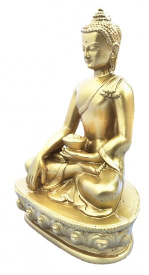 Earth Touching Buddha Gold RB-975