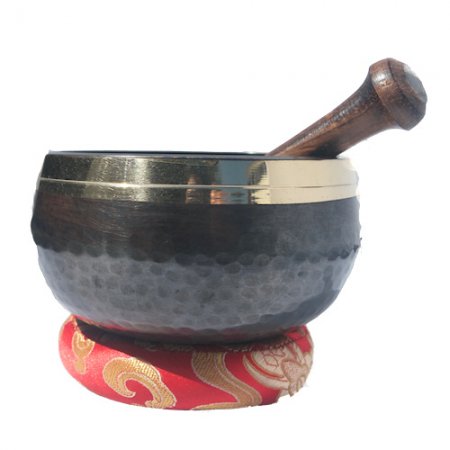 Tibetan hammer Limgam singing bowl set 4" SBT2031