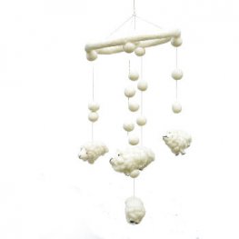 Counting Sheep Mobile for baby room and Nursery FH-012 Counting Sheep Mobile for baby room and Nursery FH-012