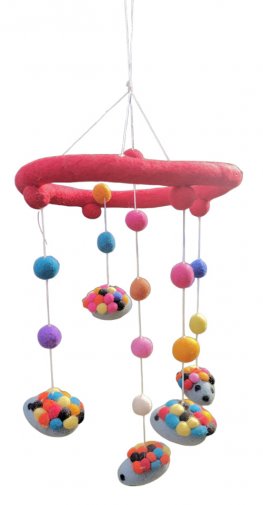 Hedgehog Mobile for baby crib nursery Hedgehog Mobile for baby crib nursery