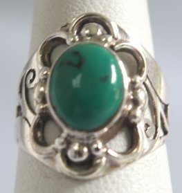 Turquosie stone Ring in sterling silver RPR-701 Turquosie stone Ring in sterling silver RPR-701