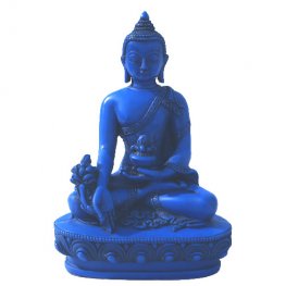 Medicine Buddha Blue 6" tall RB-859L Medicine Buddha Blue 6" tall RB-859L