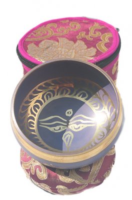 3.5" Purple singing bowl w/Box SB-039P 3.5" Purple singing bowl w/Box SB-039P