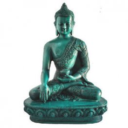 Large Earth Touching Buddha Turquosie looking RB-845T Large Earth Touching Buddha Turquosie looking RB-845T
