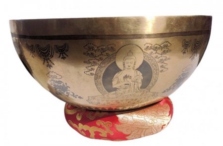 Fine Buddha Carving singing bowl SBT-2050