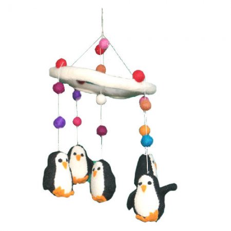 PENQUIN Mobile FOR CRIB AND NURSERY