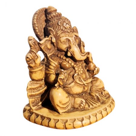 Handcrafted sitting Ganesh Statue for home RG-090S