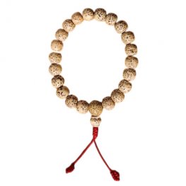 Handcrafted Lotus Seed Prayer Bead Bracelet Handcrafted Lotus Seed Prayer Bead Bracelet