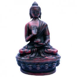 Meditating Buddha wood looking RB-960R Meditating Buddha wood looking RB-960R
