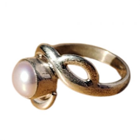 Mother of Pearl stone Ring PR-113C