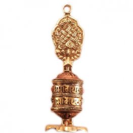 Prayer Wheel Endless Knot PW-019G Prayer Wheel Endless Knot PW-019G