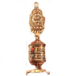 Prayer Wheel Double Fish PW-019A Prayer Wheel Double Fish PW-019A