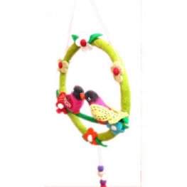 Kissing Birds inside the Circle FH-014 Kissing Birds inside the Circle FH-014