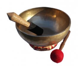 Hand hammer authentic singing bowl set 10" SB-075 Hand hammer authentic singing bowl set 10" SB-075