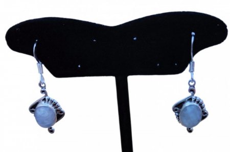 Moon Stone Earring