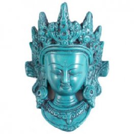 Tara mask in Turquoise RM-009C Tara mask in Turquoise RM-009C