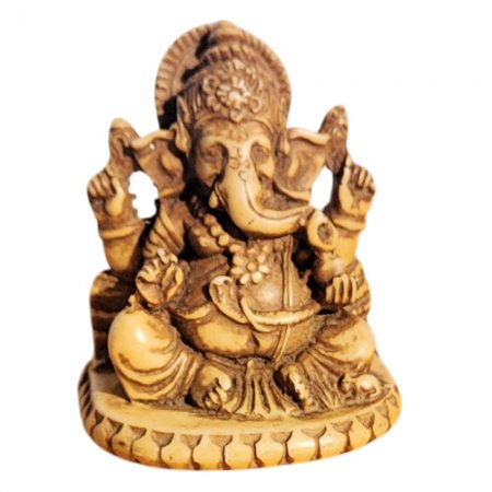 Handcrafted sitting Ganesh Statue for home RG-090S