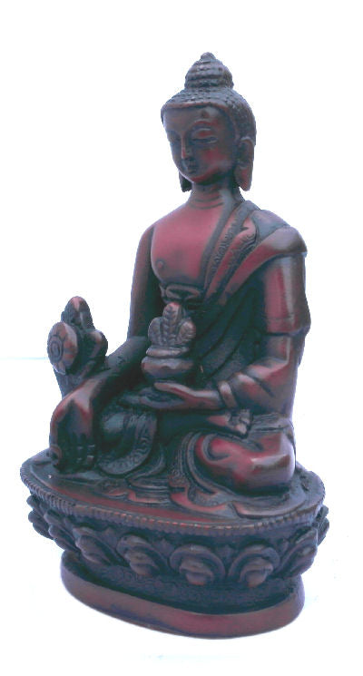 Medicine Buddha Statue wood looking    RB-952R