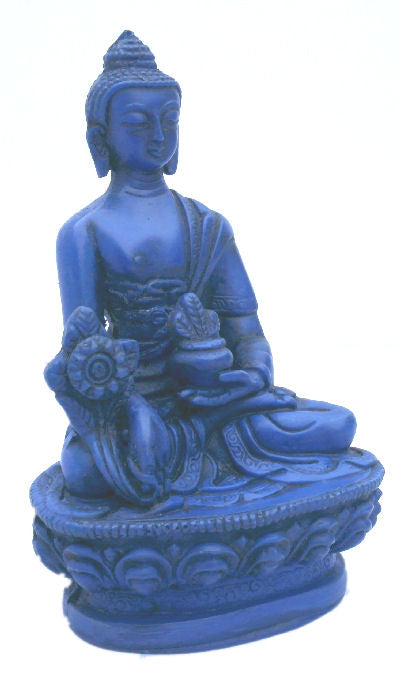 Medicine Buddha Statue for home Lapis looking     RB-952L