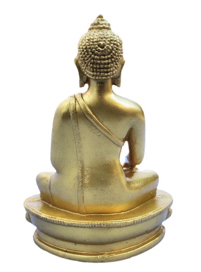 Earth Touching Buddha  Gold    RB-975