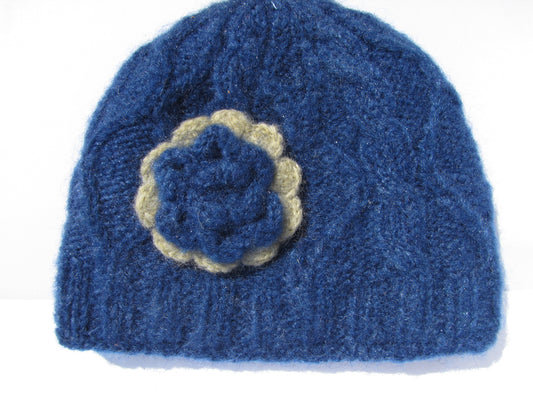 Wool Hat  Blue