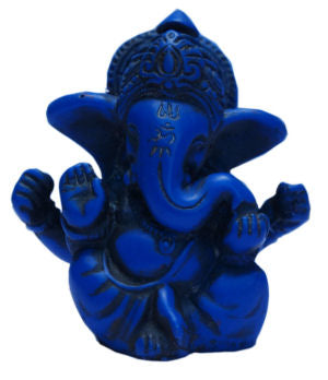Ganesh    Statue Lapis Looking  RG-03L