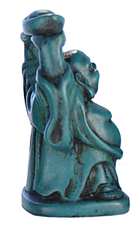 RN-133C    Turquoise Laughing Buddha