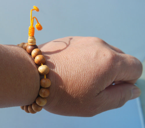 Sandalwood wrist Bracelet-Mala         MBP-1105