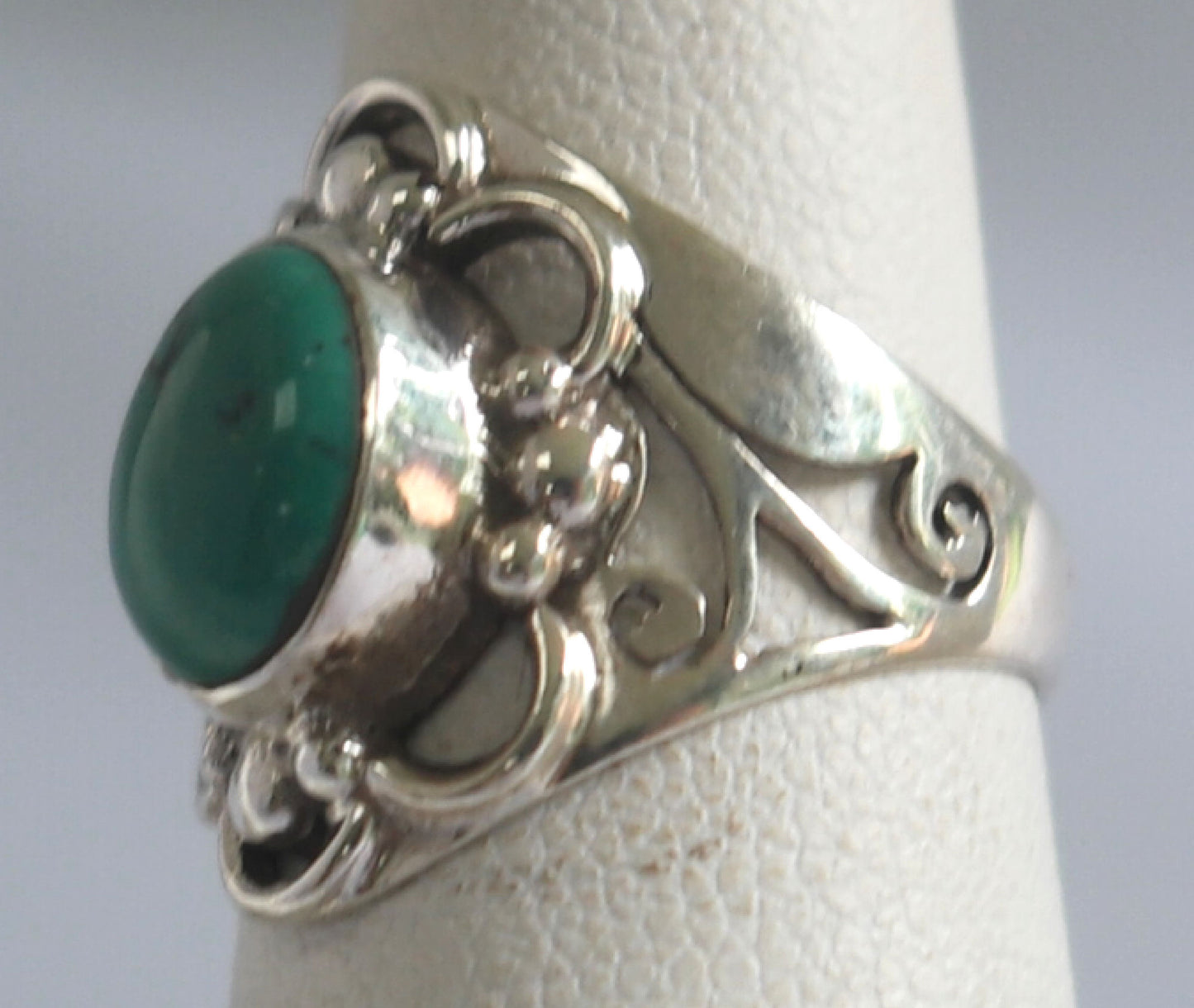 Turquosie stone  Ring in sterling silver              RPR-701